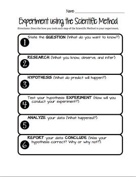 Scientific Method Worksheet Answer Key Physical Science