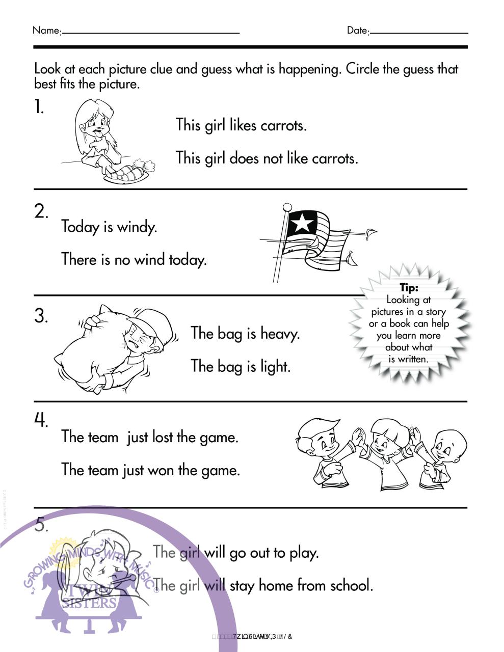 2nd Grade Reading and Writing Reading Process and Applications Twin