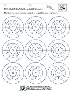 Printable Multiplication Sheets Multiplication worksheets, Maths