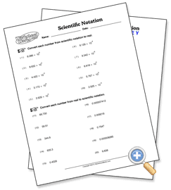 Scientific Notation/significant Figures Worksheet 1 Answers