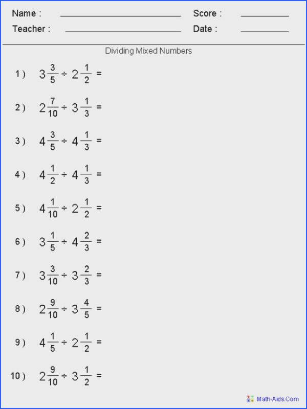 Grade 7 Math Aids Com Fractions Worksheets Answers Worksheetpedia