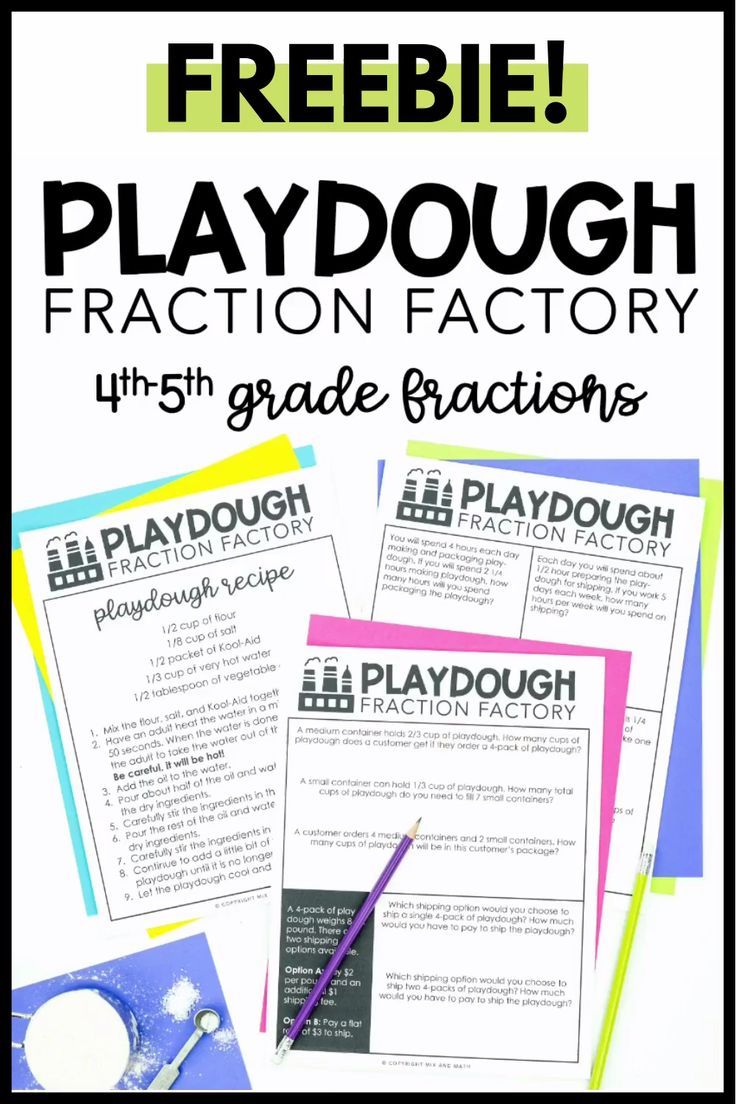 FREE Fraction Project for 4th and 5th Grade in 2020 4th grade math