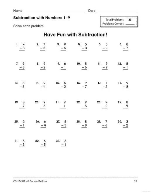 Saxon Math Kindergarten Printable Worksheets Free
