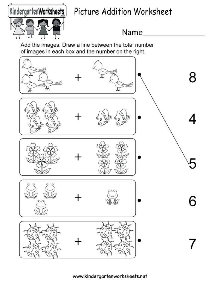 Free Kindergarten Math Worksheets With Answers