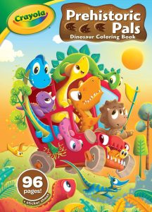 Crayola Dinosaur Color Book 96 Pages Boys and Girls Ages 3+ Walmart