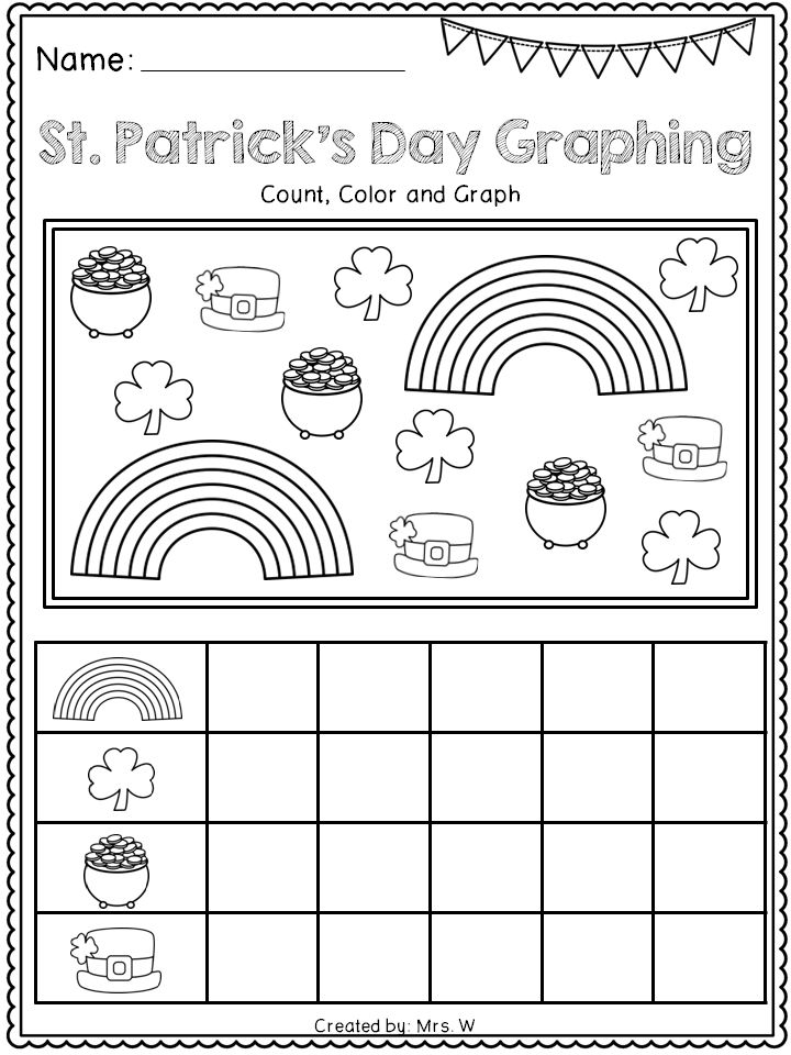 St Patrick's Day Addition Worksheets