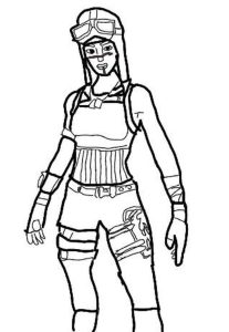 fortnite coloring pages renegade raider Easy coloring pages, Dolphin