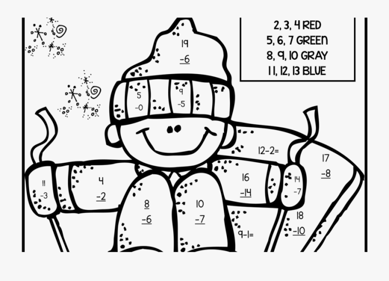 Fraction Coloring Sheets Pdf