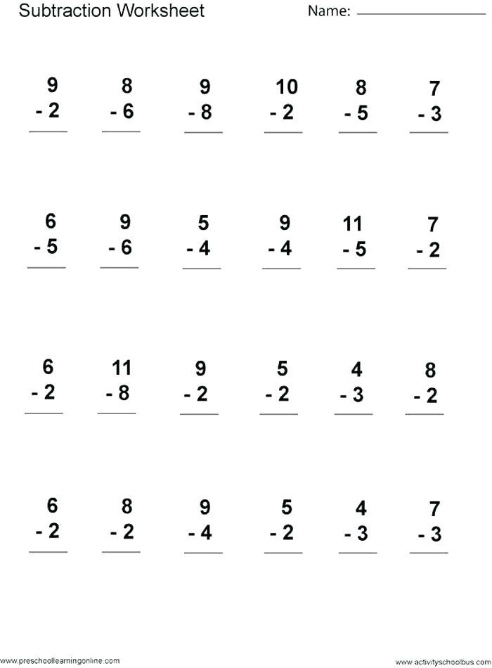 Free Printable Second Grade 1st Grade Math Worksheets