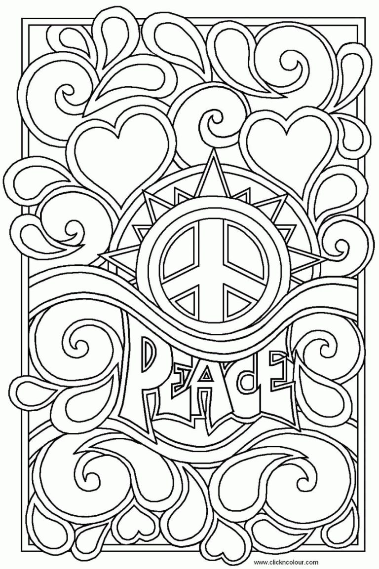 Teenage Coloring Pages To Print