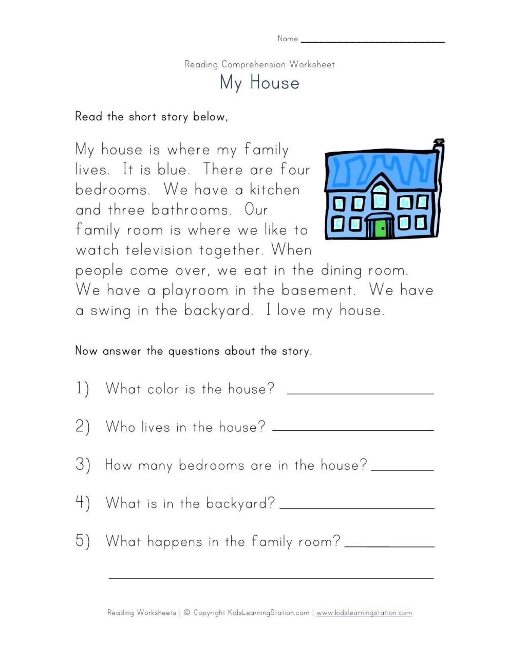 4Th Grade Reading Comprehension Worksheets Multiple Choice —
