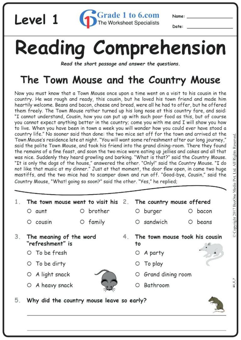 reading-comprehension-worksheets-pdf-with-answers-grade-4