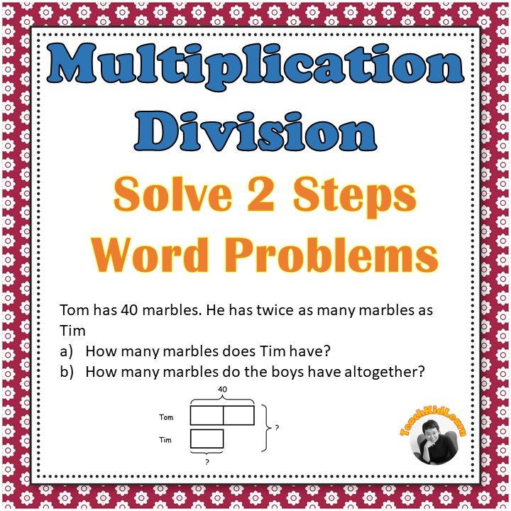 Examples Of Division Word Problems For 3rd Grade