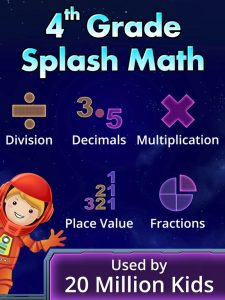 4th Grade Math Splash Math Worksheets App