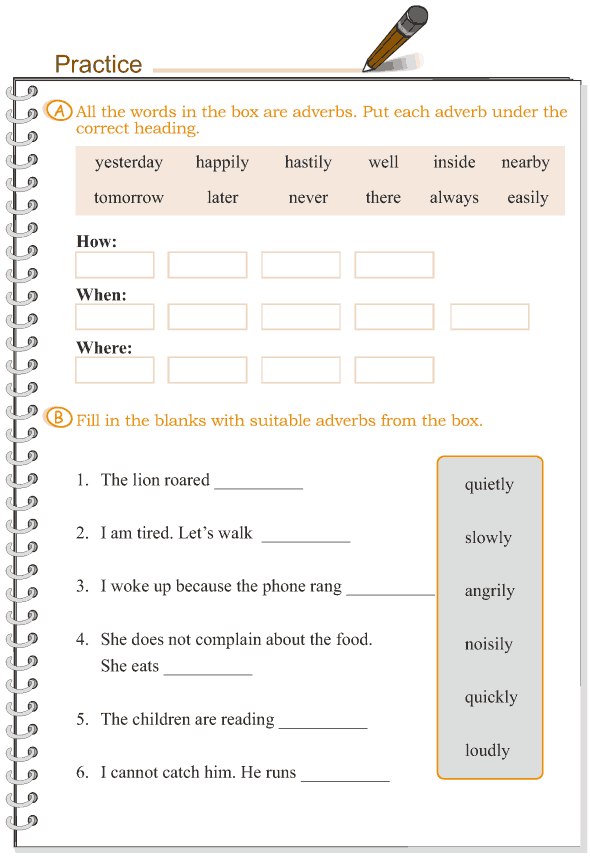 Grade 3 Adverbs Of Time Worksheet