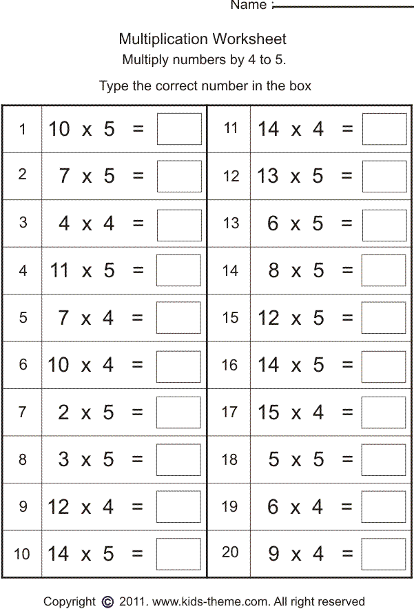 Math Multiplication And Division Worksheets Grade 3