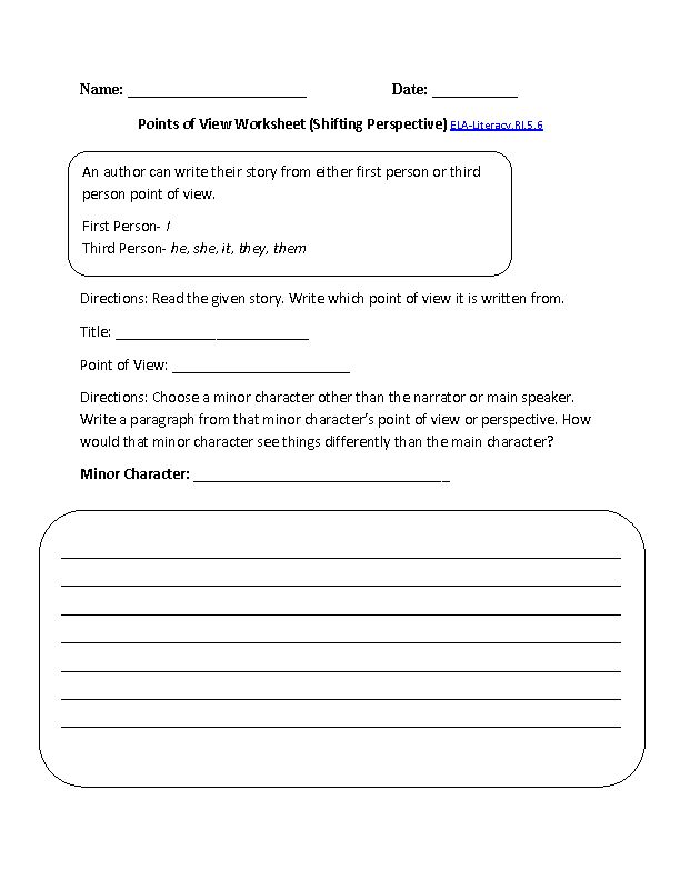 5th Grade Common Core Reading Informational Text Worksheets