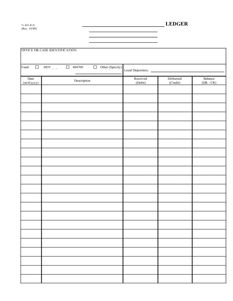 Accounting Worksheet Template Pdf