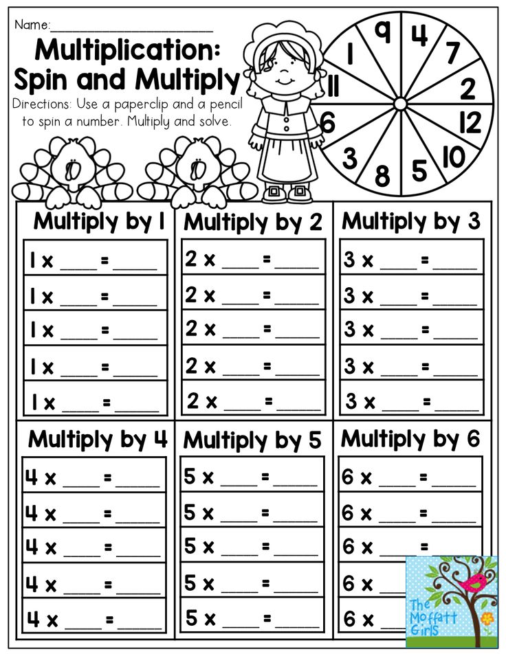 Fun Multiplication Worksheets Free