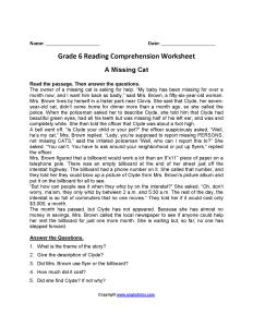 Reading Worksheets Sixth Grade Reading Worksheets
