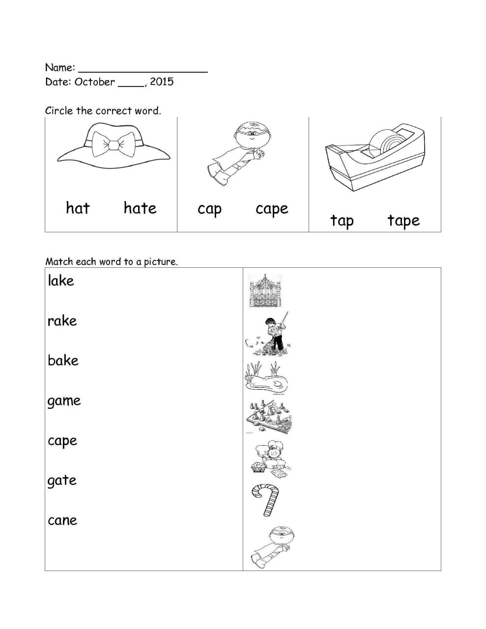 Grade 1 Worksheets Pdf English