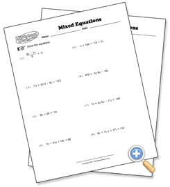 Worksheet Works.com Solving Multi Step Equations Answer Key
