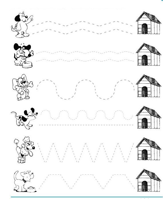 Tracing Worksheets For Preschool Kids