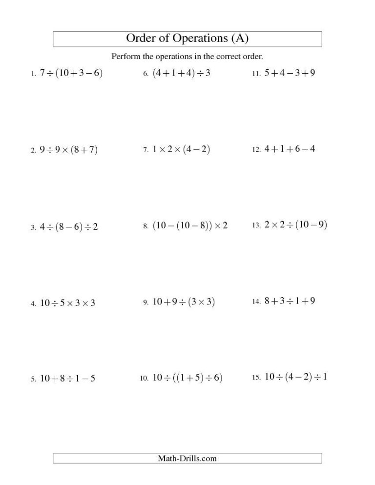 Integers Worksheet Grade 8 With Answers