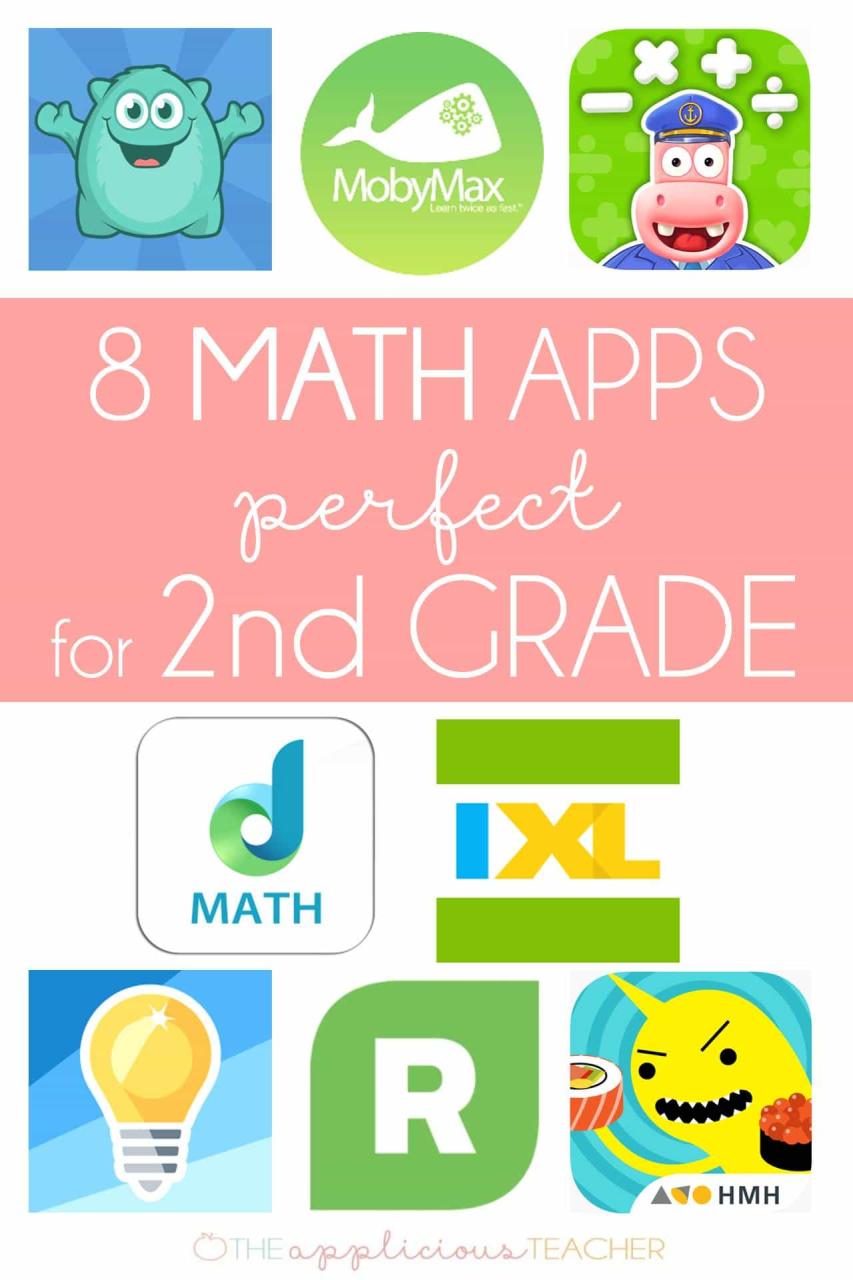 8 Math Apps for 2nd Graders The Applicious Teacher