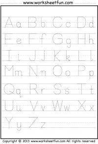 Printable Letter Tracing Worksheets Free