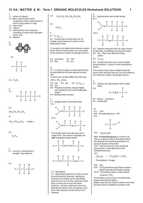 Chemistry Intermolecular Forces Worksheet Answers