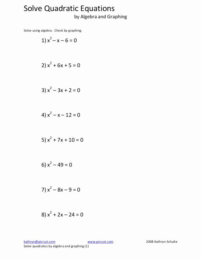 Practice Worksheet Factoring Quadratics Answer Key