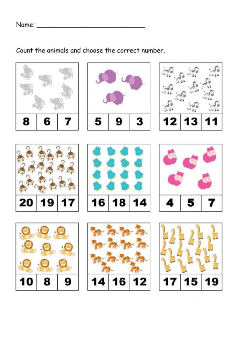 Math Facts Worksheets Addition
