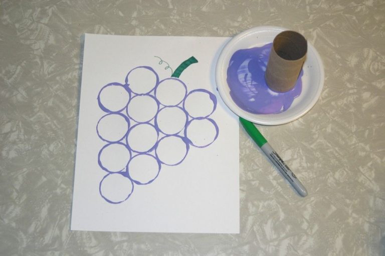 Color Purple Worksheets For Toddlers