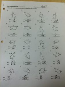 Corey Aldridge on Twitter "G.SRT.5 worksheet 2 homework answer