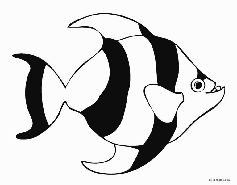 Fish Coloring Pages Free
