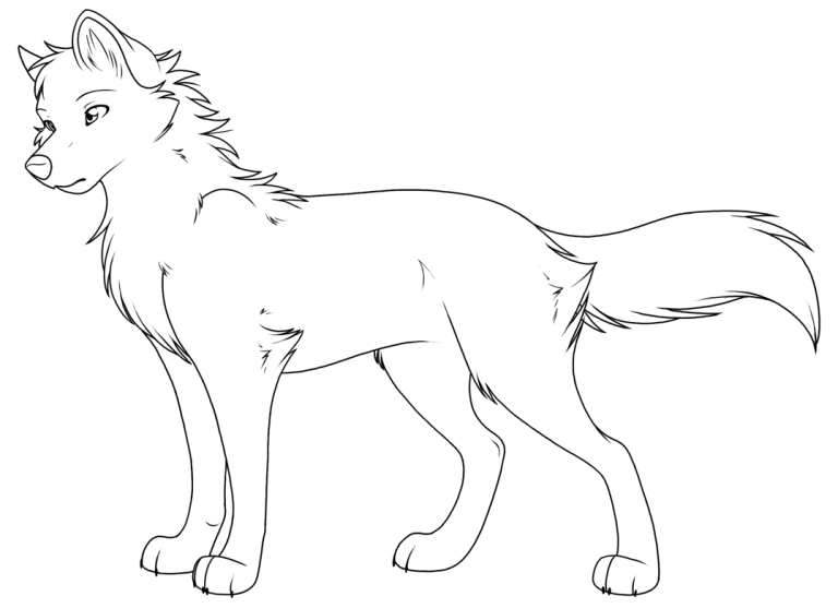Wolf Coloring Pages To Print