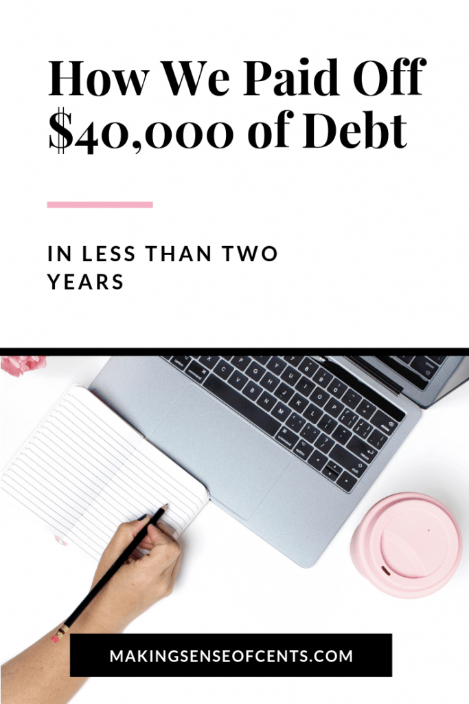 How We Paid Off 40,000 of Debt While Saving for a Rainy Day in Less