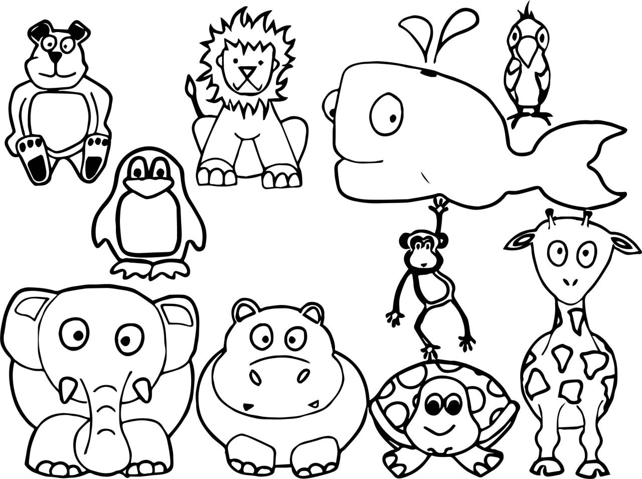 Free Printable Coloring Pages Animals