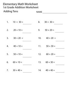 Free Online Math Worksheets Addition K5 Worksheets