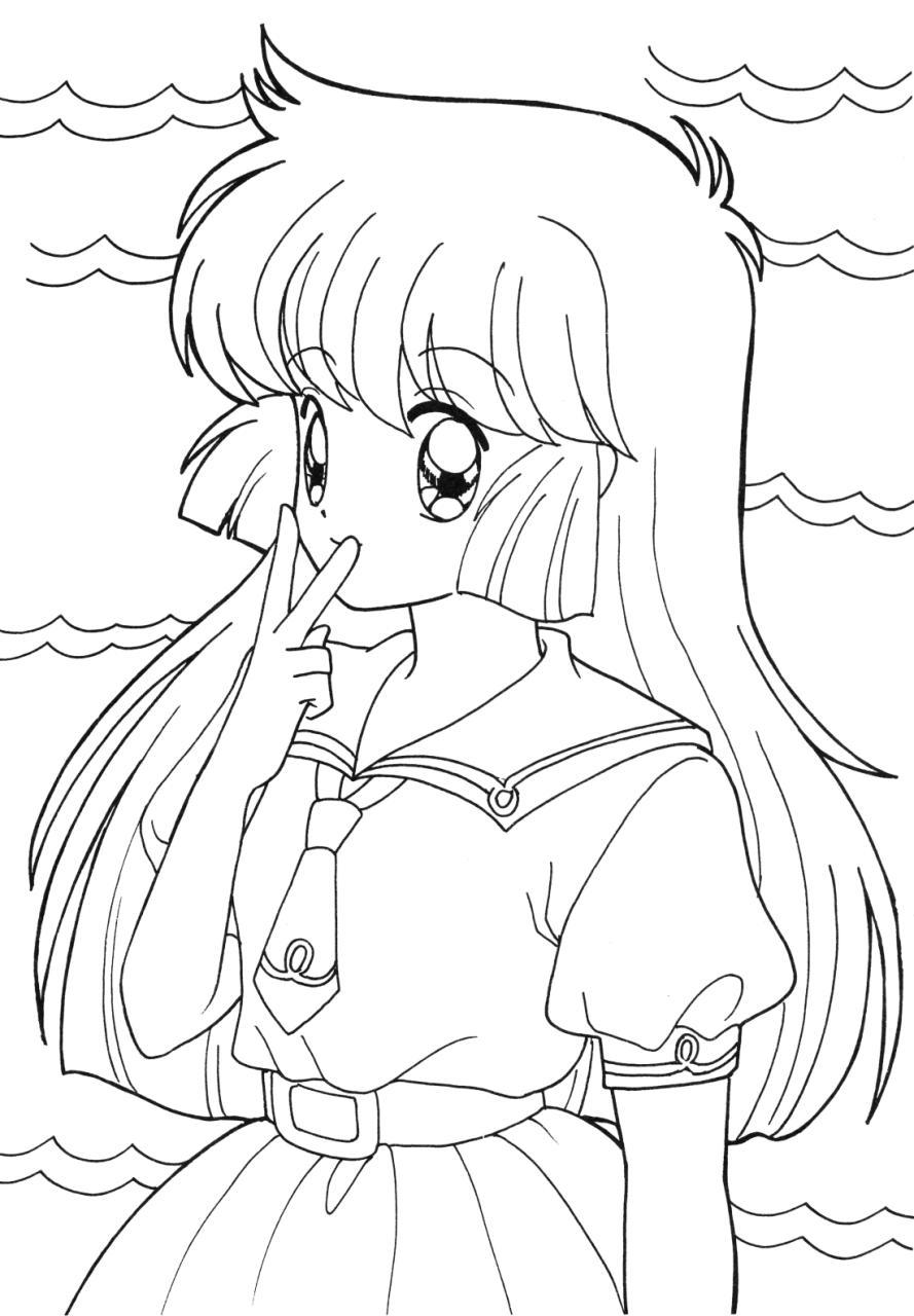 Coloring Pages Anime Printable