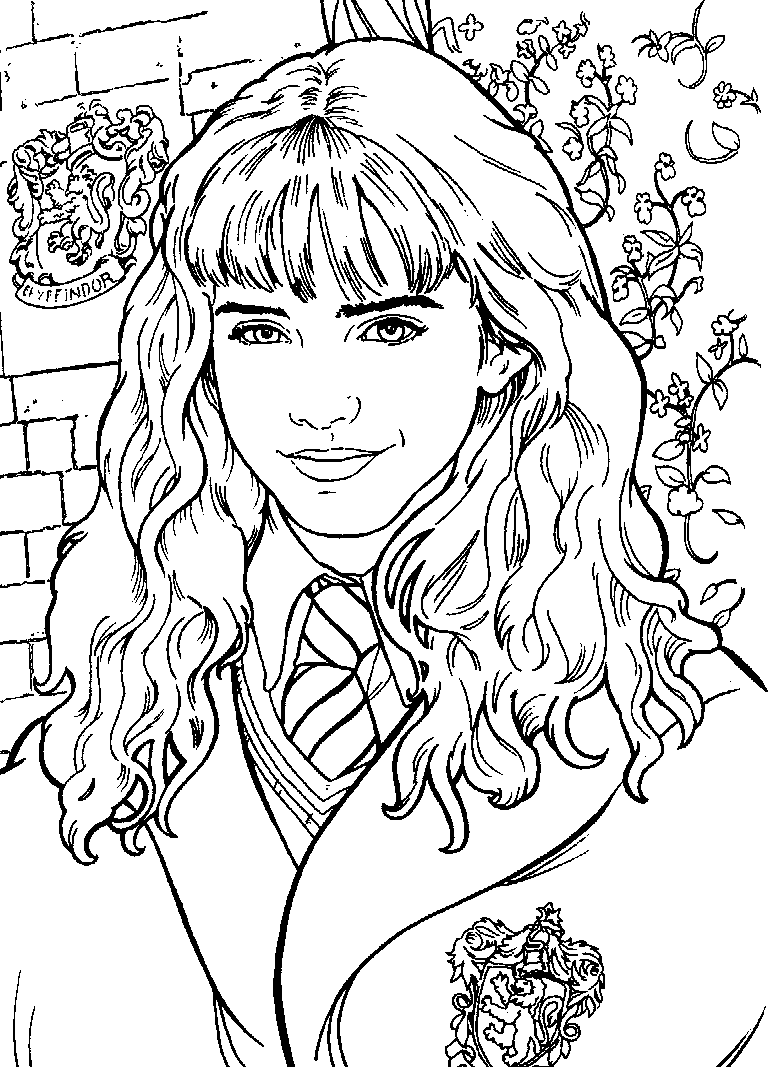Harry Potter Coloring Pages To Print