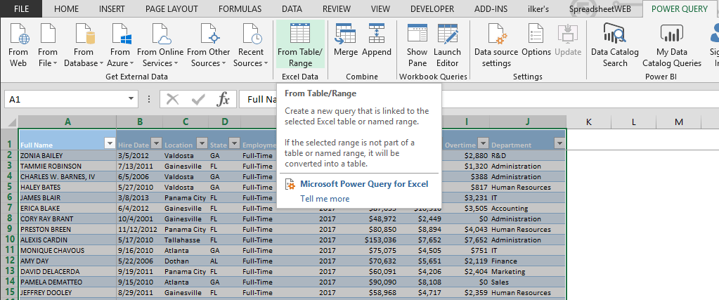 How To Pull Data From Multiple Worksheets In Excel Power Query