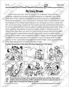 Sequencing A Story Worksheets For 3rd Grade Preschool Worksheet Gallery