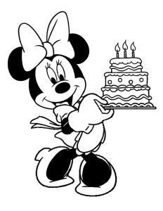 Minnie Mouse Coloring Lesson Kids Coloring Page Coloring Lesson