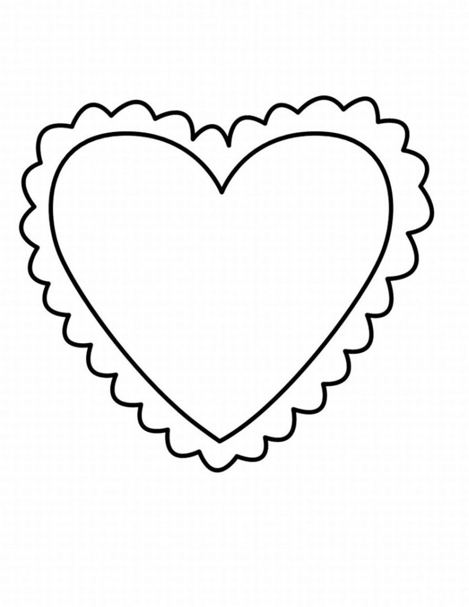 Valentine Heart Coloring Pages Best Coloring Pages For Kids