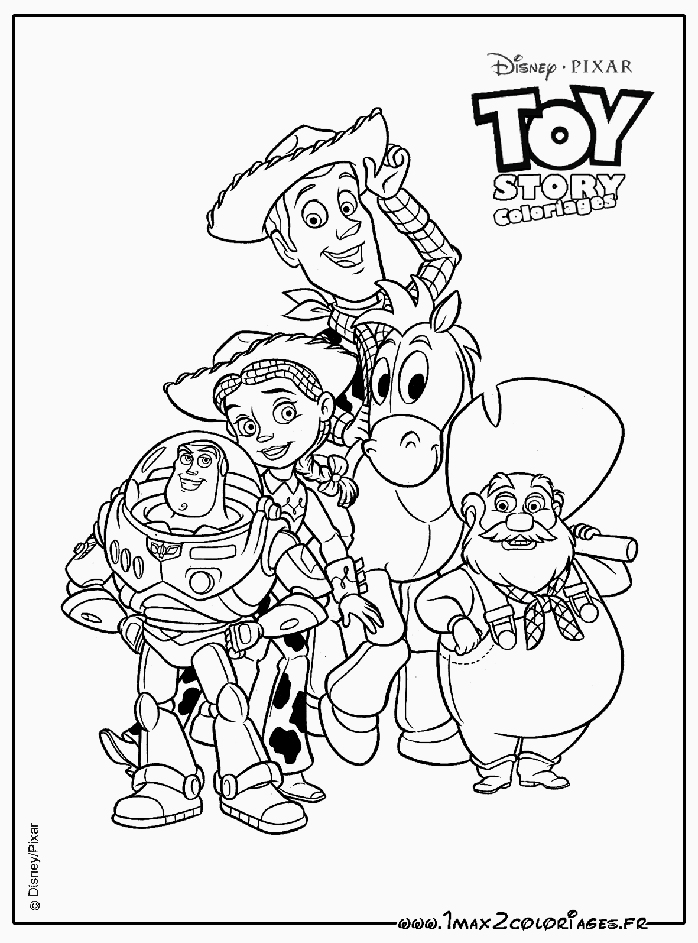 Toy Story Coloring Pages All Characters