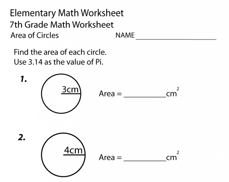 Common Core Math Worksheets Grade 7