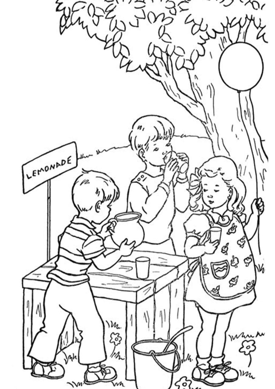 Free & Easy To Print Summer Coloring Pages Tulamama