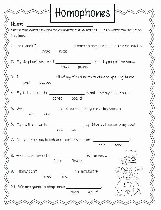Multiple Meaning Words Worksheets 6Th Grade